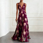Maxi Dress | Elegant Wrap Style | Timeless Floral Design 1