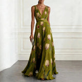 Maxi Dress | Elegant Wrap Style | Timeless Floral Design 3