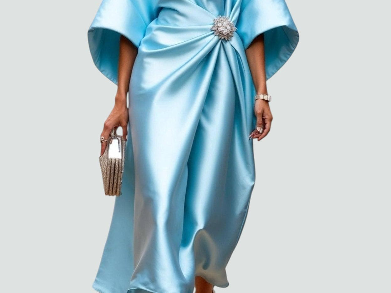 Maxi Dress | Floral Long Sleeve Maxi Dress | Flattering Elegant Design 2