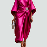 Maxi Dress | Floral Long Sleeve Maxi Dress | Flattering Elegant Design 3