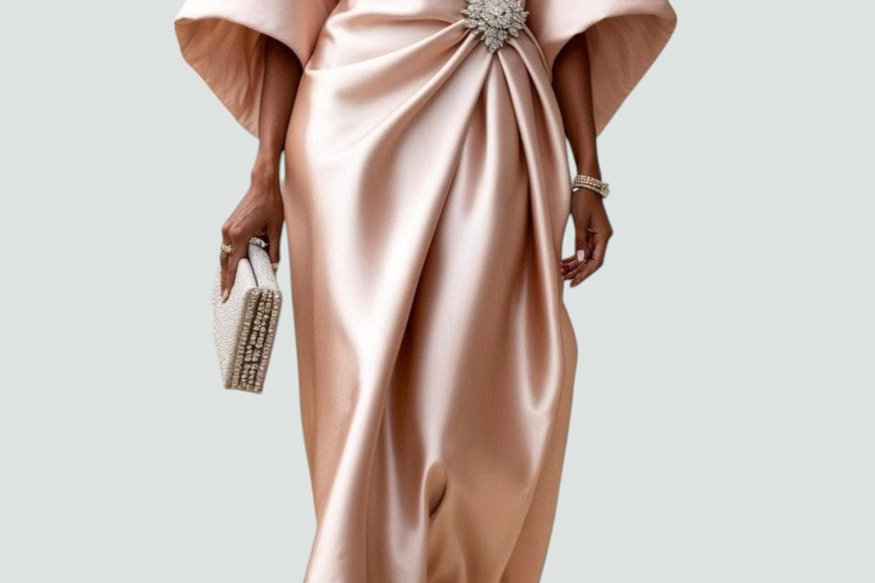 Maxi Dress | Floral Long Sleeve Maxi Dress | Flattering Elegant Design 4