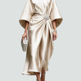 Maxi Dress | Floral Long Sleeve Maxi Dress | Flattering Elegant Design 5