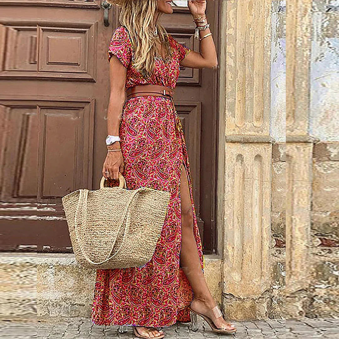 Maxi Dress | Floral Maxi Dress for Women | Airy Comfortable Summer Style 3