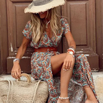 Maxi Dress | Floral Maxi Dress for Women | Airy Comfortable Summer Style 6
