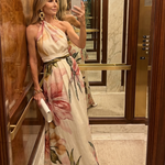 Maxi Dress | Flowing Halter Neck Long Summer Dress Elegant Comfortable 8