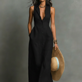 Maxi Dress | Minimalist Sleeveless Long Summer Dress | Elegant Chic Design 3
