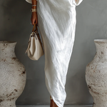 Maxi Dress | One Shoulder Elegant Oversized Long Dress for Women 3