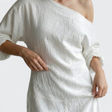 Maxi Dress | One Shoulder Elegant Oversized Long Dress for Women 4
