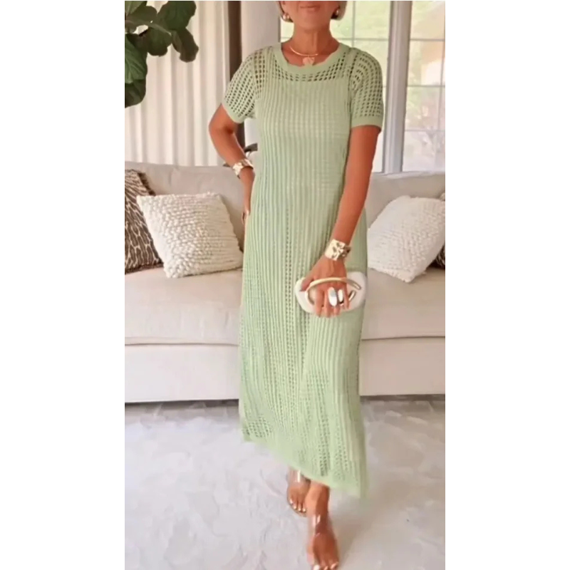 Maxi Dress | Tiered Floral Style Long Summer Dress Elegant Comfortable 2