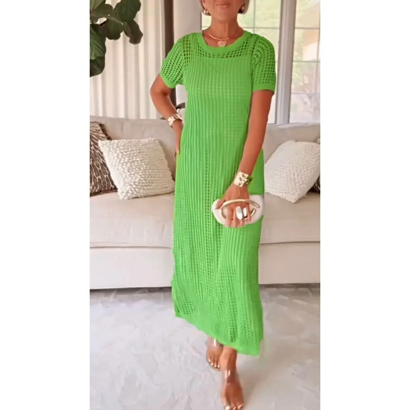Maxi Dress | Tiered Floral Style Long Summer Dress Elegant Comfortable 4