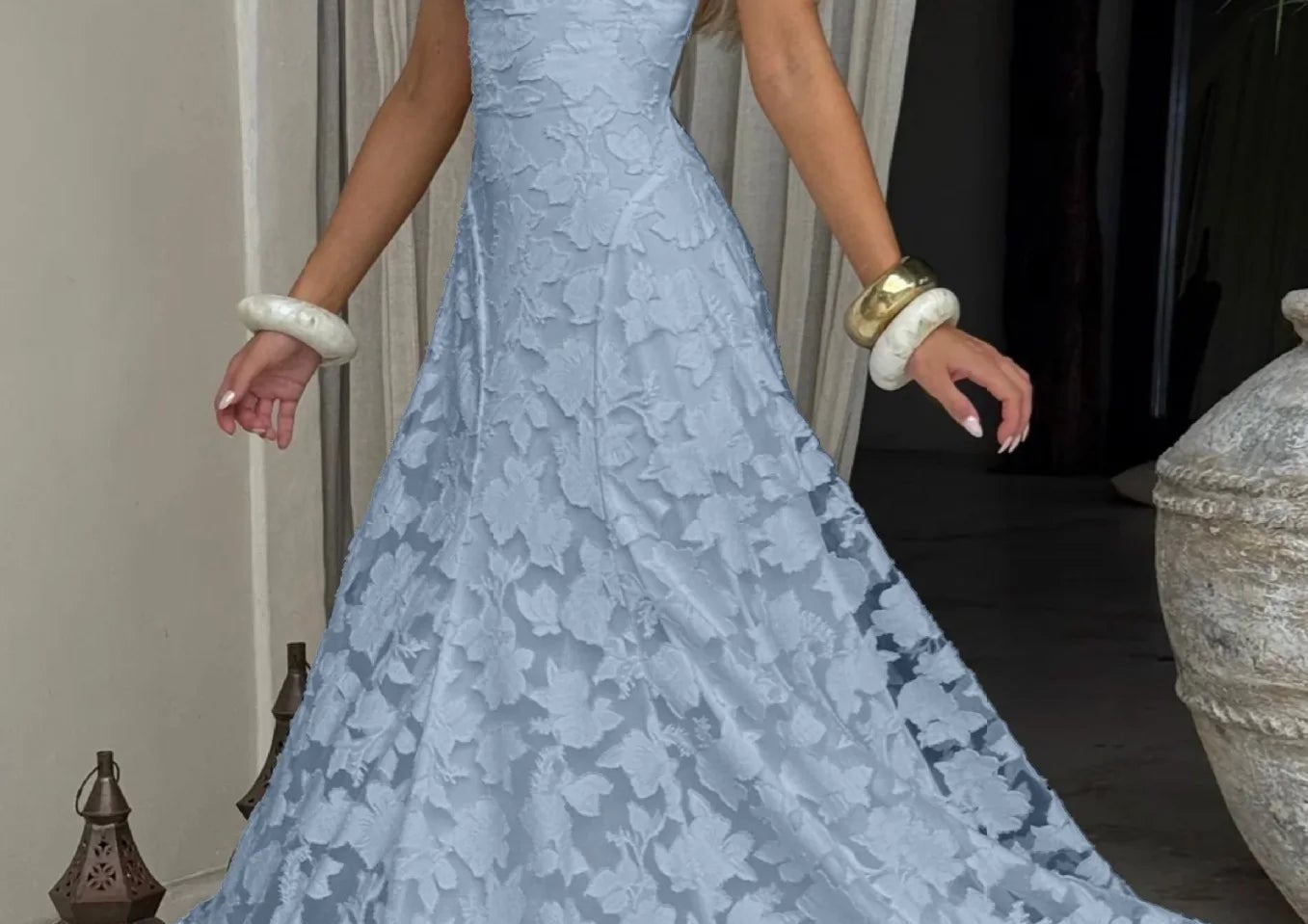 Maxi Dresses | Floral Maxi Dress for Elegant Evening Wear | Stylish Comfortable Long Dress 14
