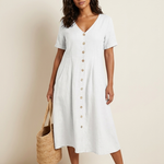 Midi Dress | Elegant Summer Style with Comfortable Fit 0