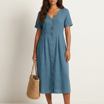 Midi Dress | Elegant Summer Style with Comfortable Fit 10