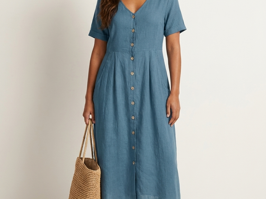 Midi Dress | Elegant Summer Style with Comfortable Fit 10
