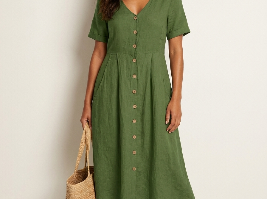 Midi Dress | Elegant Summer Style with Comfortable Fit 8