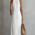 Midi Dress | Embroidered Sleeveless Summer Dress | Elegant Versatile 2