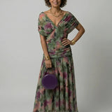 Midi Dress | Off Shoulder Floral Midi Dress | Elegant Comfortable Summer Outfit 10