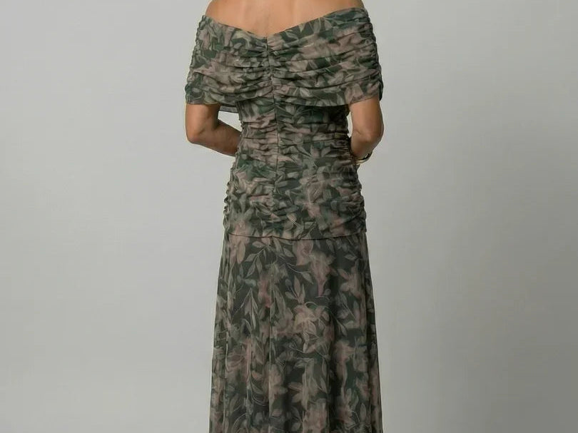 Midi Dress | Off Shoulder Floral Midi Dress | Elegant Comfortable Summer Outfit 7