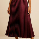 Midi Skirt | Elegant Pleated High-Waist Design 5