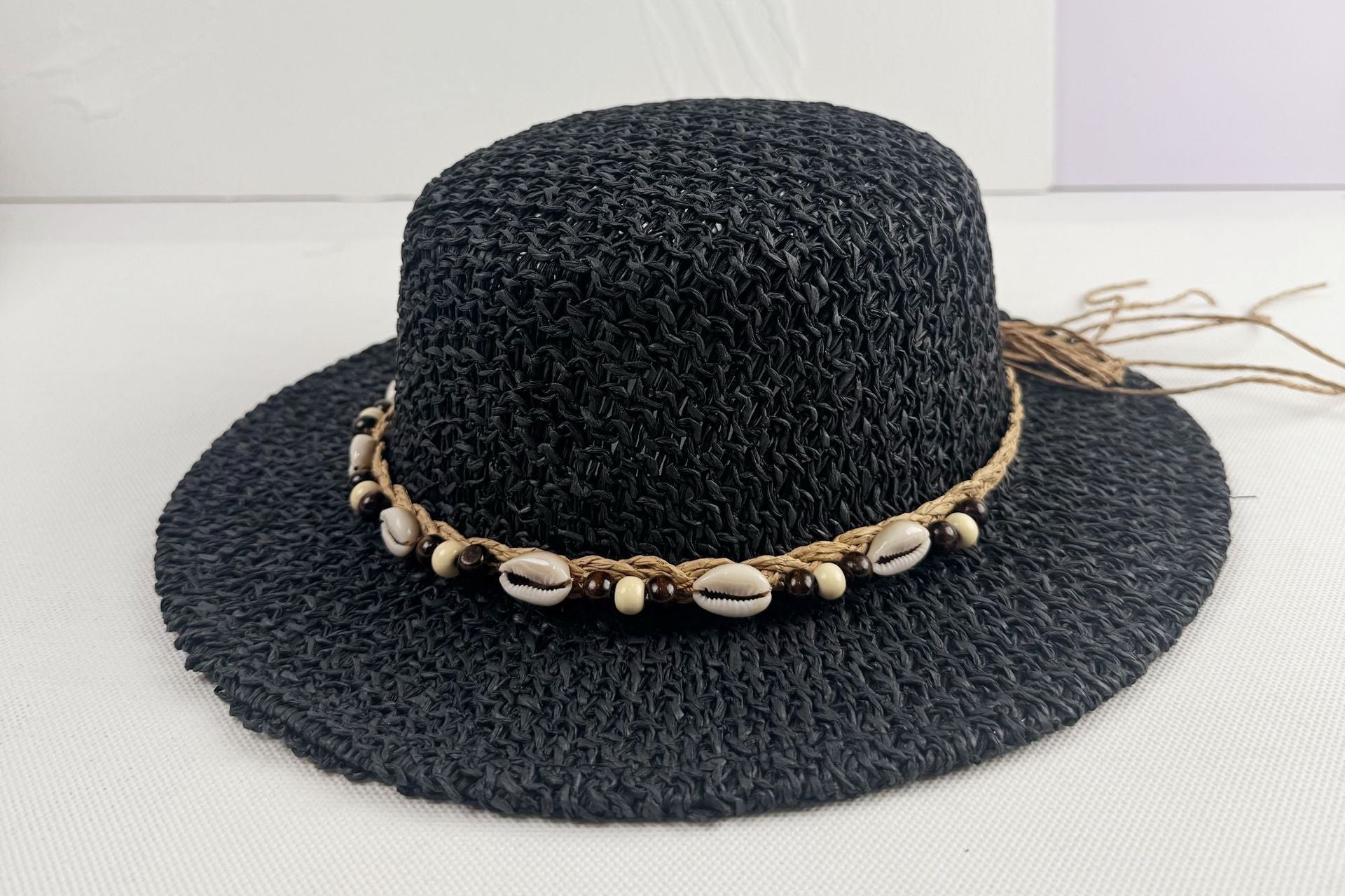 Women's Wide-Brim Sun Hat | Structured Retro Beach Hat