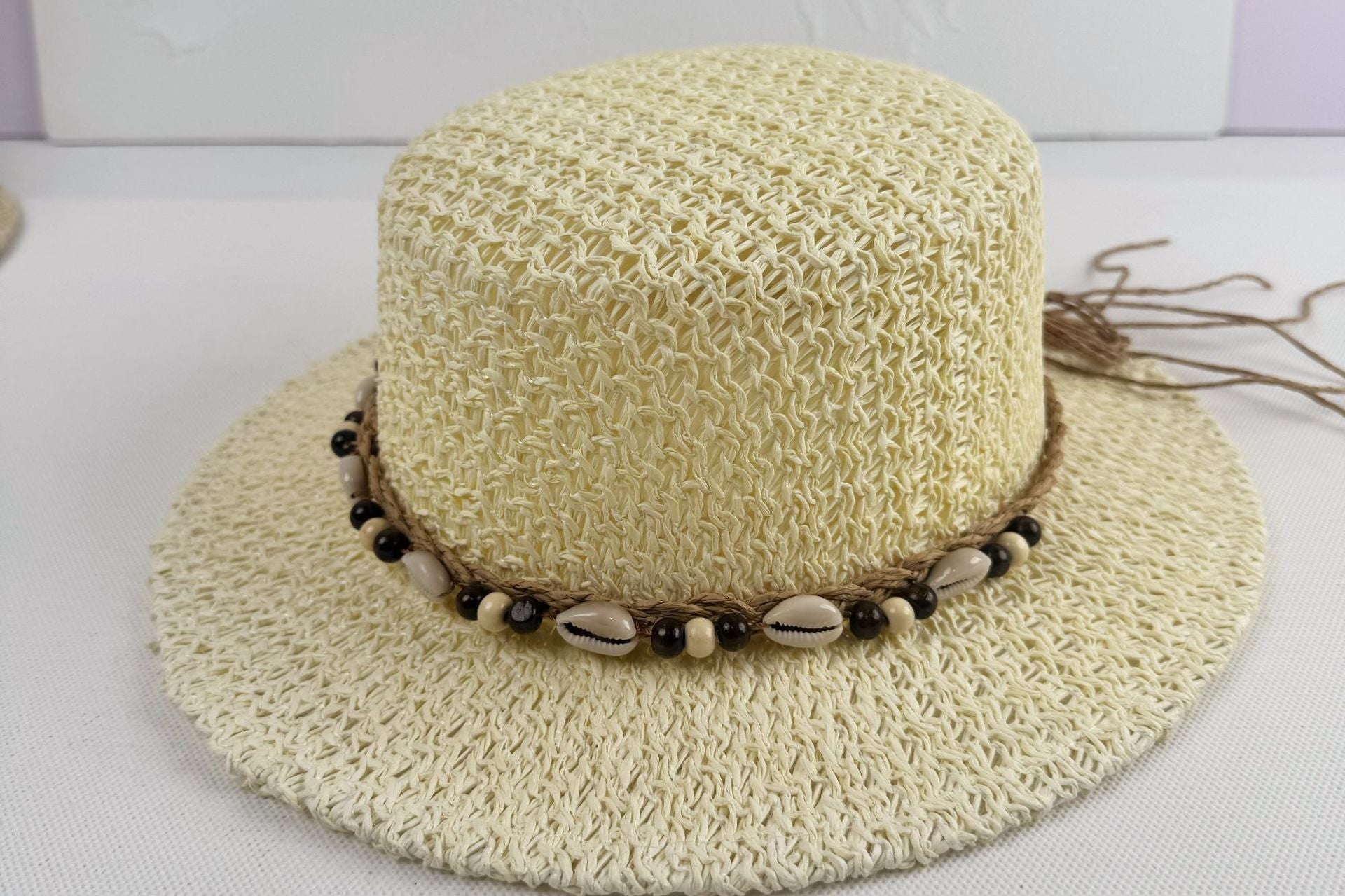 Women's Wide-Brim Sun Hat | Structured Retro Beach Hat
