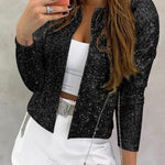 Open Front Winter Jacket | Elegant Glamorous Winter Outerwear 2