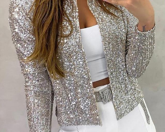 Open Front Winter Jacket | Elegant Glamorous Winter Outerwear 3