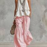 Ophira | Women's Outfit with Mock Neck Top & Wide Leg Pants Set for Effortless Style 0