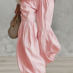 Ophira | Women's Outfit with Mock Neck Top & Wide Leg Pants Set for Effortless Style 3
