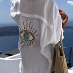 Oversized Blouse | Casual Summer Top | Comfortable Stylish Essential 0