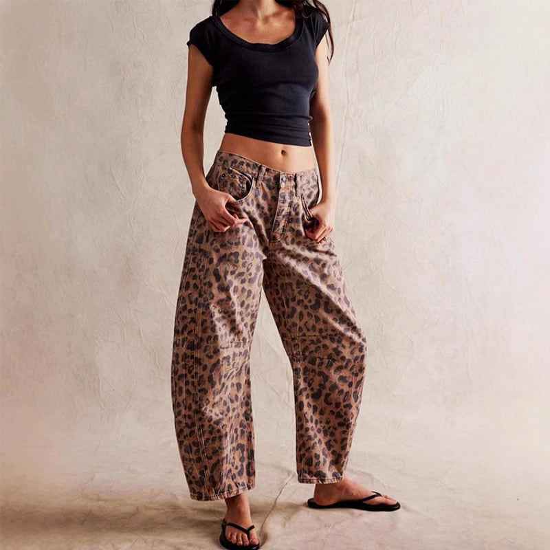 Pants | Loose Fit Straight-Leg Trousers | Comfortable Casual Wear 0