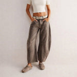 Pants | Loose Fit Straight-Leg Trousers | Comfortable Casual Wear 5