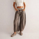 Pants | Loose Fit Straight-Leg Trousers | Comfortable Casual Wear 5