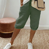 Pants | Relaxed Fit Knee-Length Trousers | Comfortable Everyday Wear 2