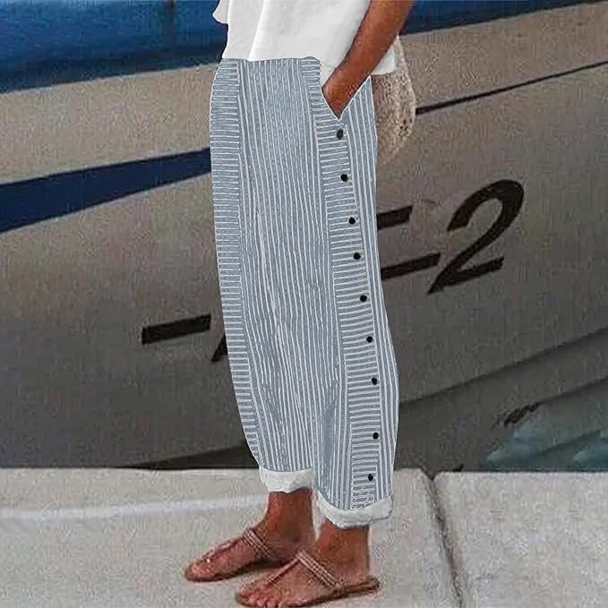 Pants | Striped Design | Casual Chic | Comfortable | Stylish 1