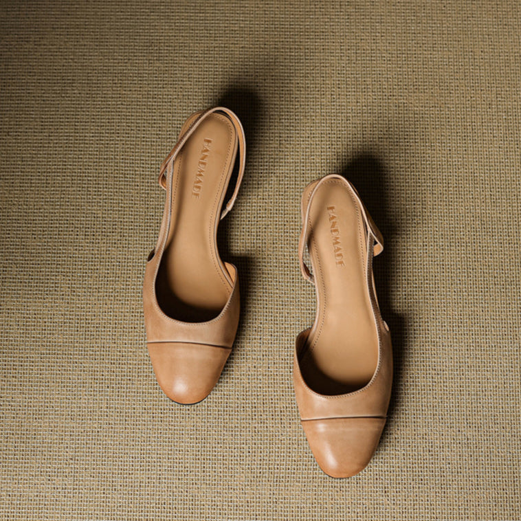 Pumps | Sleek Slingback Shoes | Comfortable Almond-Toe Design 3