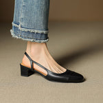 Pumps | Sleek Slingback Shoes | Comfortable Almond-Toe Design 9