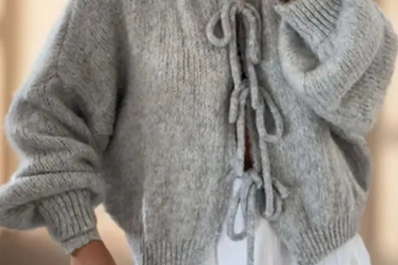 Women's Open-Front Knit Cardigan | Light Layering Cardigan