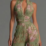 Cassidy Floral Wide Leg Jumpsuit - view 3