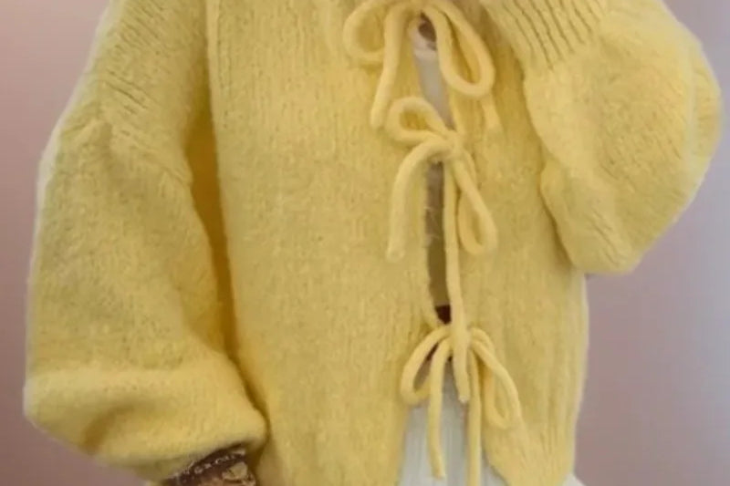 Women's Open-Front Knit Cardigan | Light Layering Cardigan
