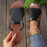 Sandals | Braided Strap Flat Footwear | Comfortable Boho Style | Effortless Summer Charm 2