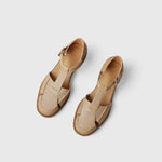 Sandals | Elegant T-Strap Design | Low Block Heel | Versatile and Comfortable 2