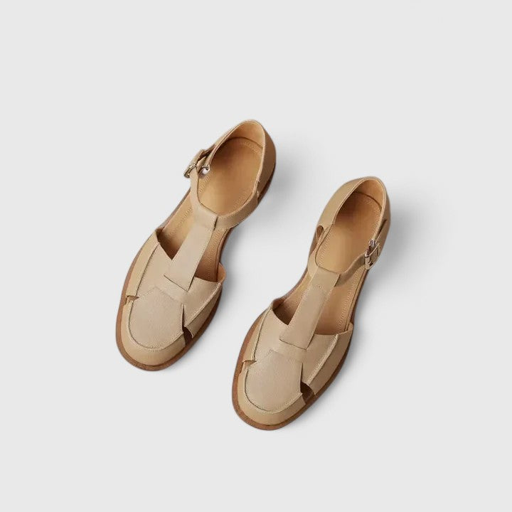 Sandals | Elegant T-Strap Design | Low Block Heel | Versatile and Comfortable 2