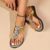 Sandals | Elegant T-Strap Flat Design | Comfortable Stylish Footwear 7