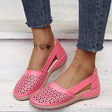 Sandals | Geometric Pattern Closed Toe Shoes | Stylish Comfortable Summer Footwear 6