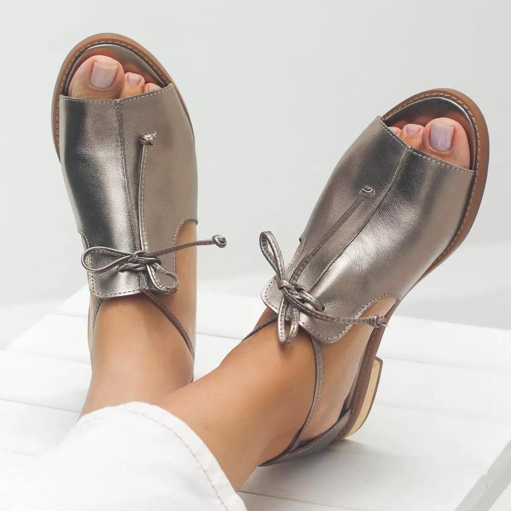 Sandals | Open Toe Flat Summer Footwear | Elegant Comfortable Design 0