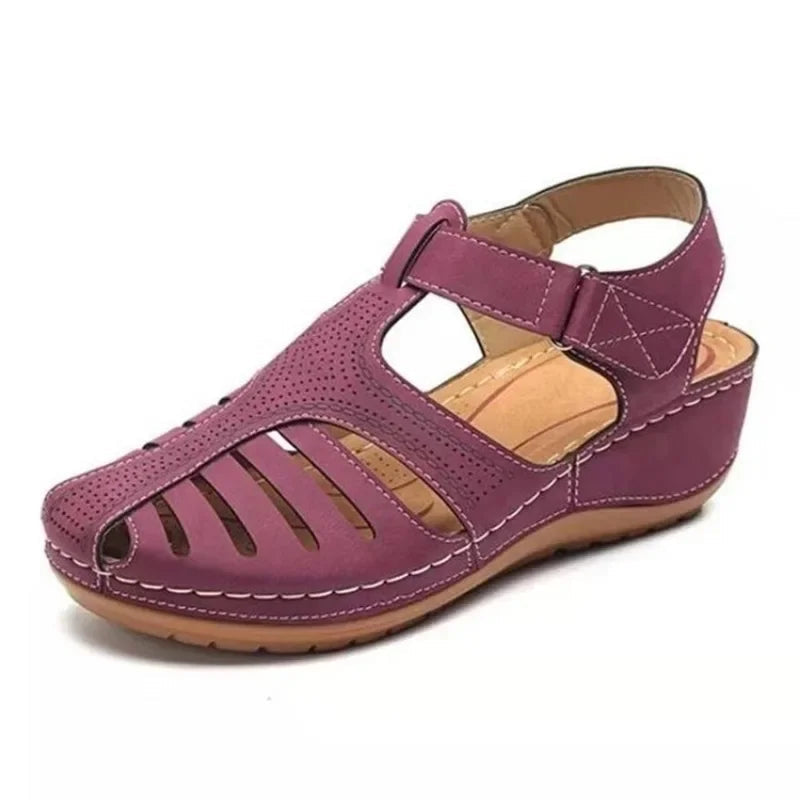 Sharon Fisherman Sandals - Purple