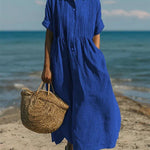 Shirt Dress | Elegant Summer Dress with Flattering Silhouette 2