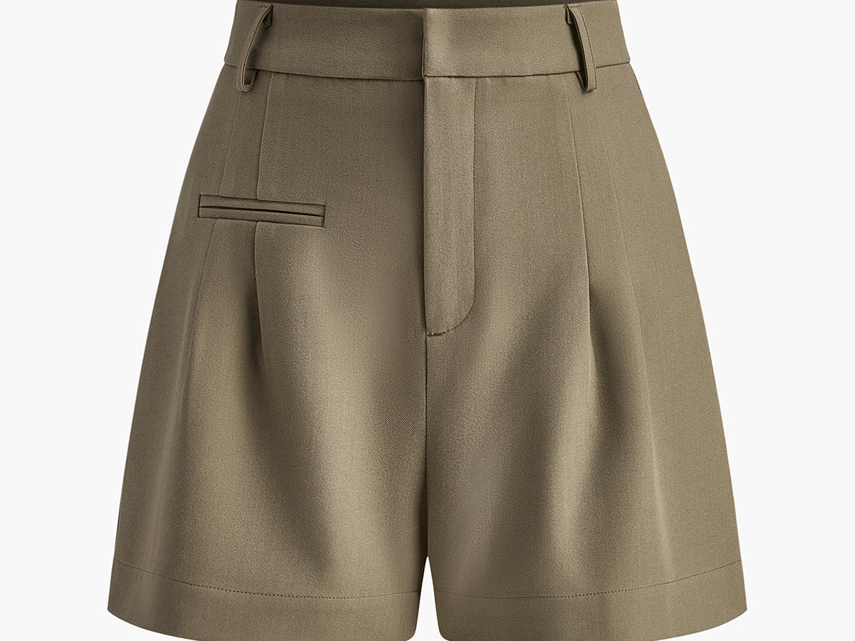 Shorts | High-Waisted Summer Casual Wear | Elegant Comfortable 10