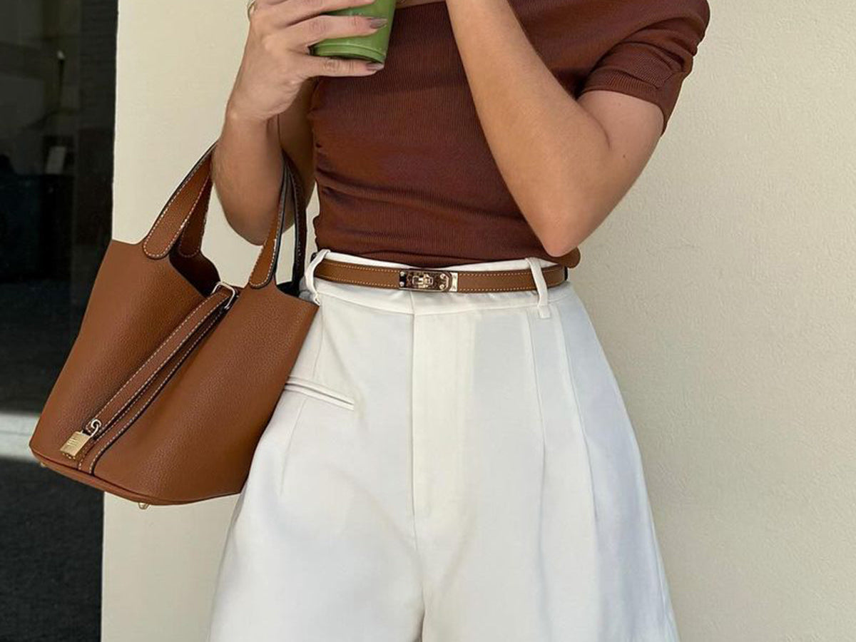 Shorts | High-Waisted Summer Casual Wear | Elegant Comfortable 4